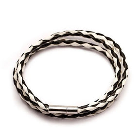 Colorful Fashion PU Braided Leather Bracelet