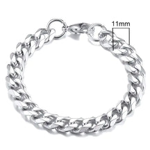 Vnox Men's Chunky Curb Chain Bracelet