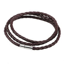 Colorful Fashion PU Braided Leather Bracelet