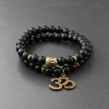 Charm Retro Buddha Bead Bracelet