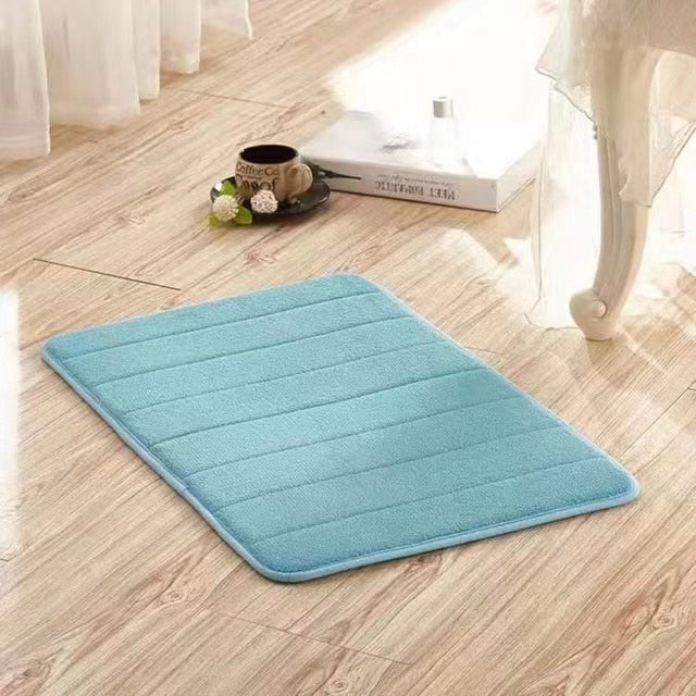 Magic Bath Mat Coral Fleece Carpet