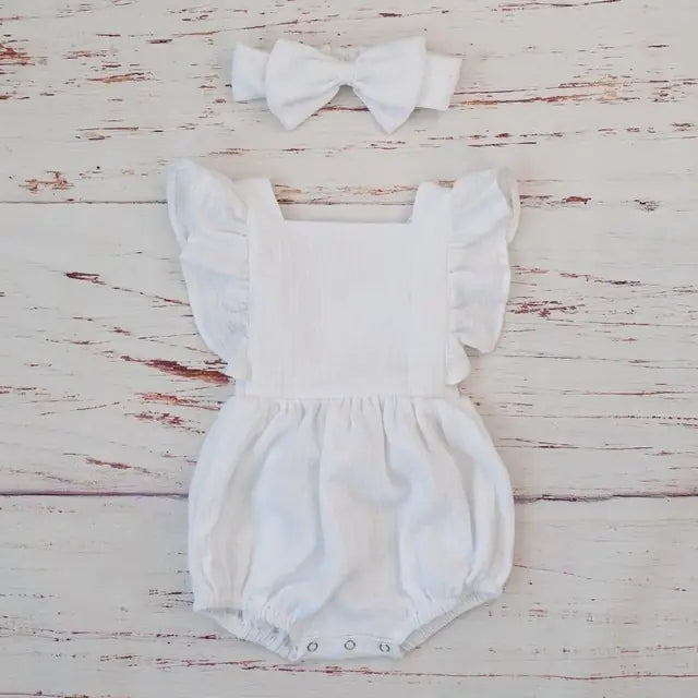 Organic Cotton Summer Baby Girl Clothes