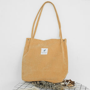 Women Corduroy Canvas Shoulder Bags