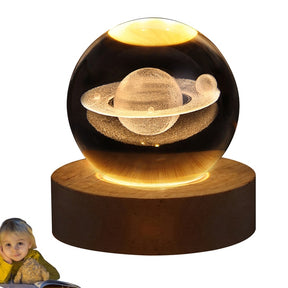 Glowing Crystal Ball Night Light