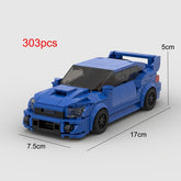 Subaru STI Garage Toy Car