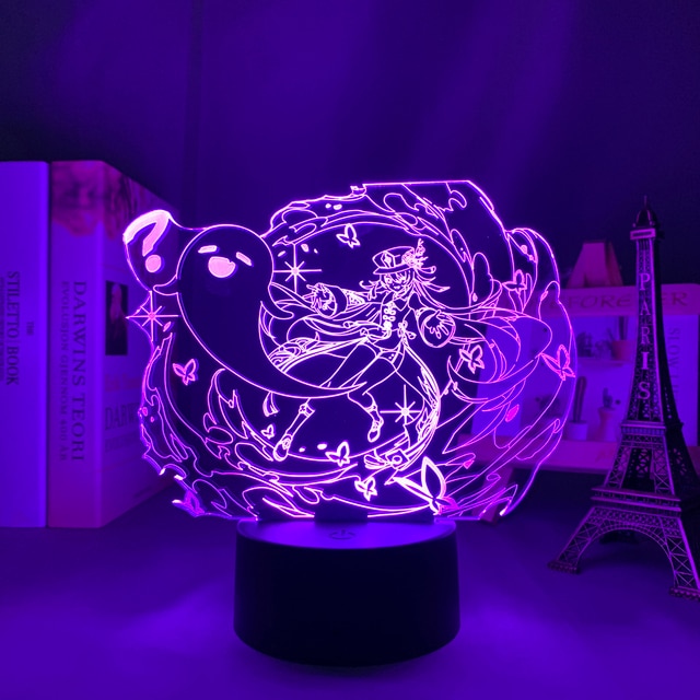 Genshin Impact Night Light 3D Illusion