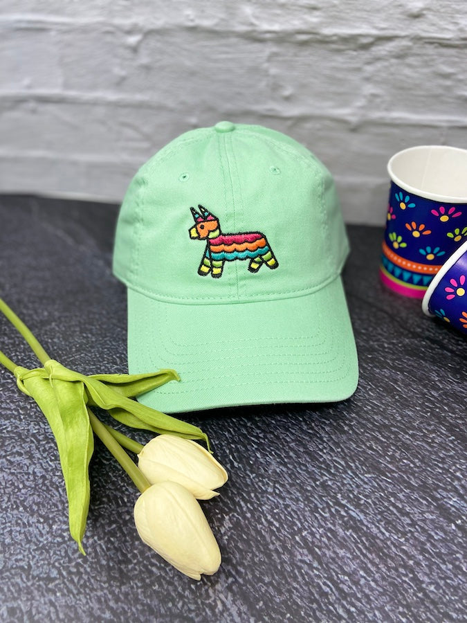 Piñata Embroidered Bachelorette Party Dad + Bucket Hats