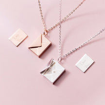 Personality Envelope Pendant Necklace