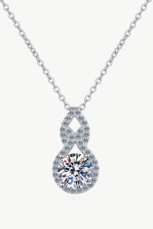 Carat Moissanite Pendant Necklace