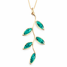 Sterling Silver Olive Leaf Necklace