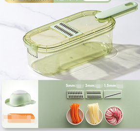 Multifunction Vegetable Cutter With Basket And Brush