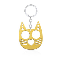 Cute Cat Self Defense Keychain