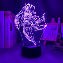 Genshin Impact Night Light 3D Illusion