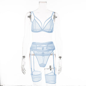 Sexy Five-Piece Set with Garter Holder