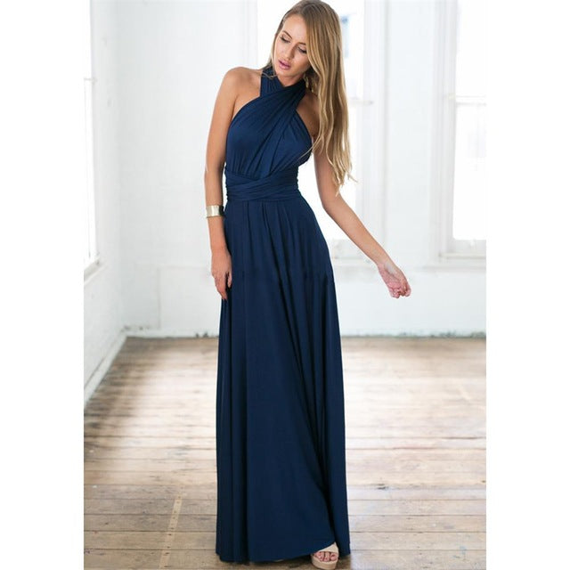 Long Wrap Dress