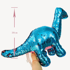 Sequin Dinosaur Color Changing Pillows Toy