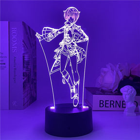 Genshin Impact Night Light 3D Illusion