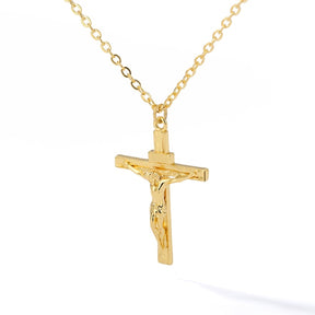 Stainless Steel Chain Cross Necklace