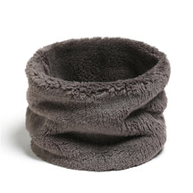 Solid Thick Plush Ring Scarf