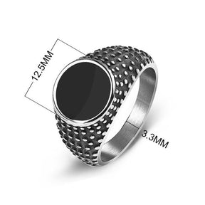 Men's Square Charm Ring