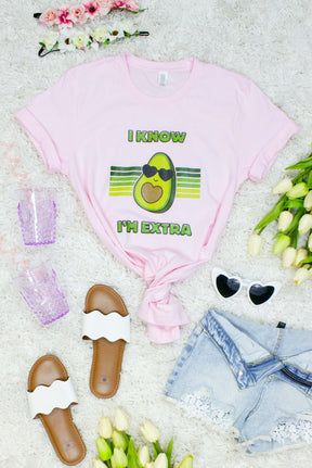 Guacin Down The Aisle Tee | I Know I'm Extra Avocado Tee | Fiesta Bachelorette Party Tee Shirts