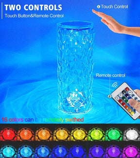 Diamond Crystal Touch Night Light