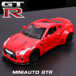 NISSAN GTR Car Metal Toy