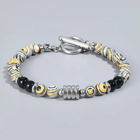 Clasp Tiger Eye Bracelet for Men