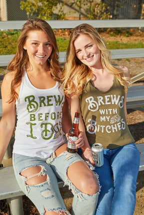 Brews Before I Do's | Brews with my Babes Bachelorette Party Tank Tops