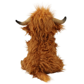 Simulation Highland Cow Plush Toy