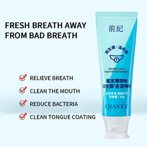 Tongue Scraper and Coating Cleaning Gel