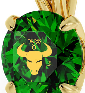 Taurus Zodiac Necklace