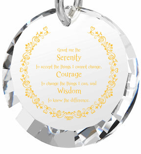 Serenity Prayer Necklace