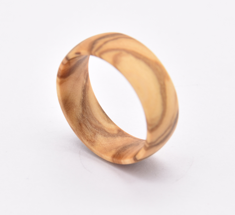 Natural Olive Wood Ring