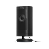 Introducing Ring Stick Up Cam Pro Plug-In | Two-Way Talk with Audio+, 3D Motion Detection with Bird’s Eye Zones, and 1080p HDR Video & Color Night Vision (2023 release), Black