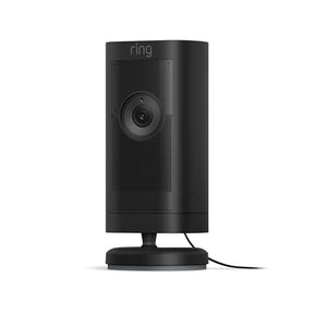 Introducing Ring Stick Up Cam Pro Plug-In | Two-Way Talk with Audio+, 3D Motion Detection with Bird’s Eye Zones, and 1080p HDR Video & Color Night Vision (2023 release), Black