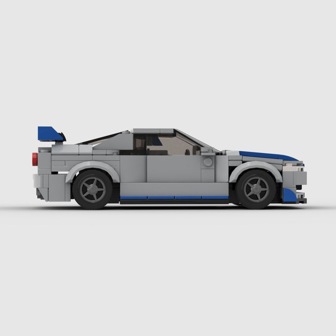 Nissan GTR R34 Sports Car Brick Toy