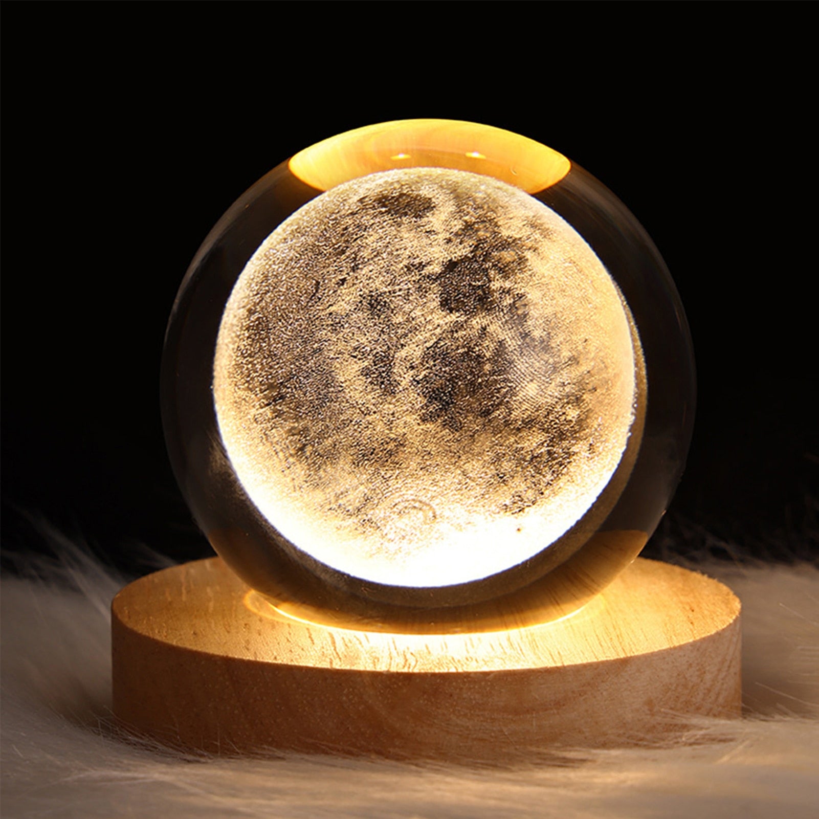 Glowing Crystal Ball Night Light