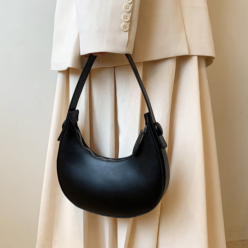 Leather Cute Hobo Shoulder Bag