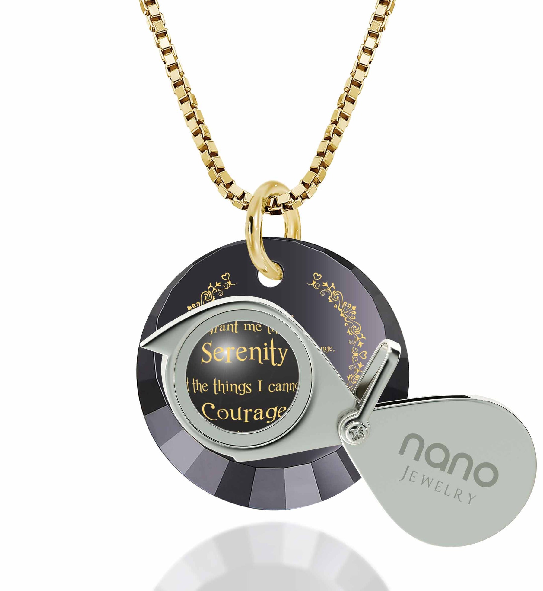 Serenity Prayer Necklace