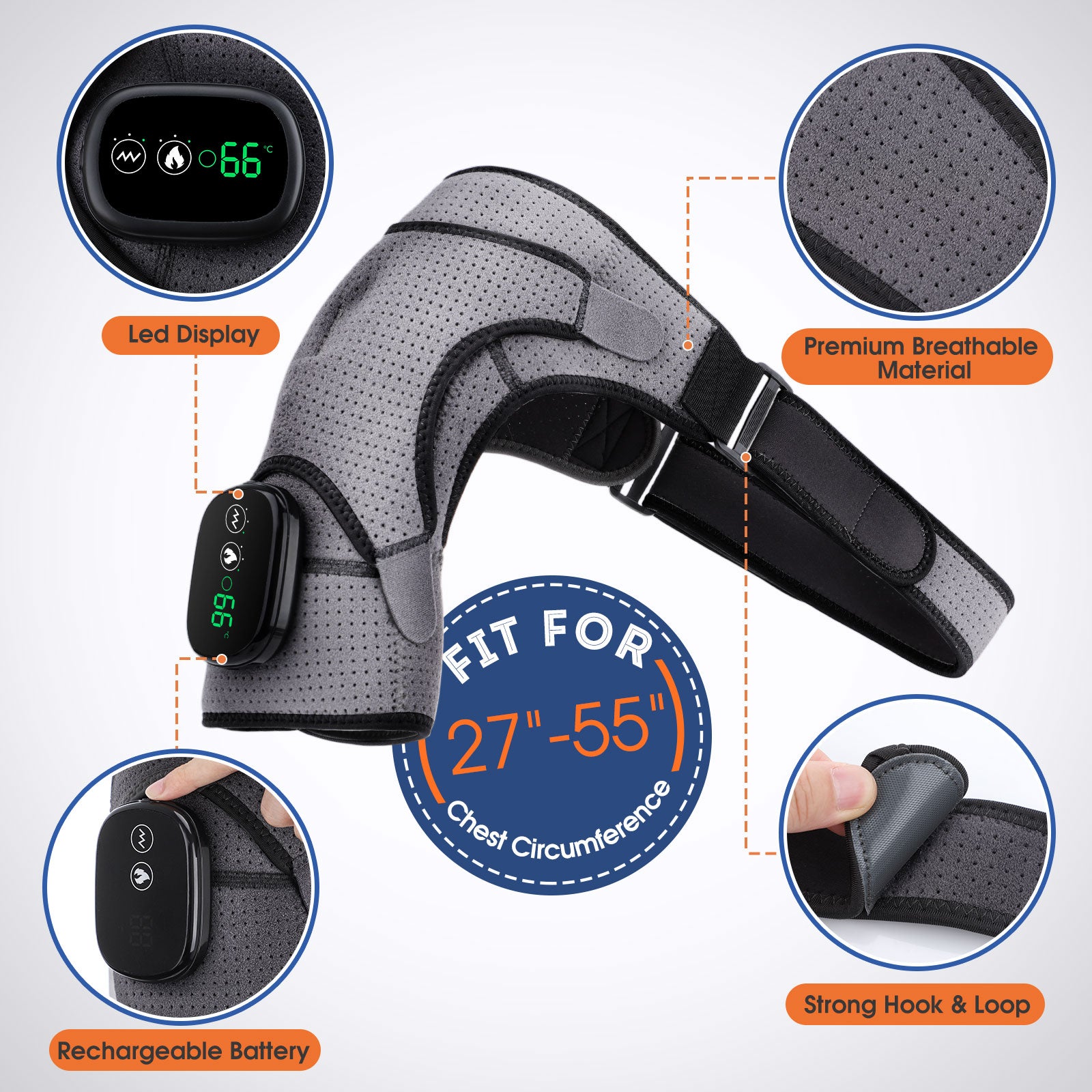 Electric Shoulder Massager Wrap