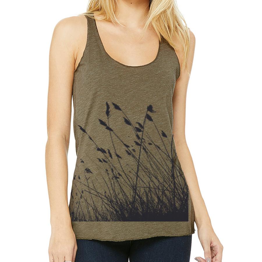 Nature mind racerback tank