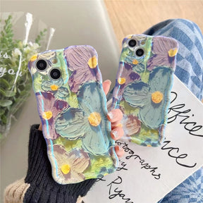 Blu-ray Flowers Shockproof Cases