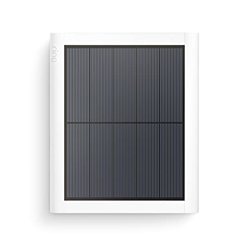 Ring Solar Panel (2nd Generation), 4W for Stick Up Cam, Stick Up Cam Pro, Spotlight Cam Plus, Spotlight Cam Pro - White