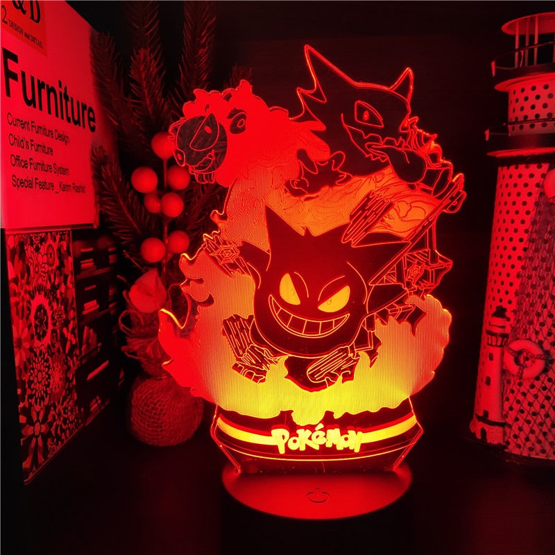 Colorful 3D Led Night Light