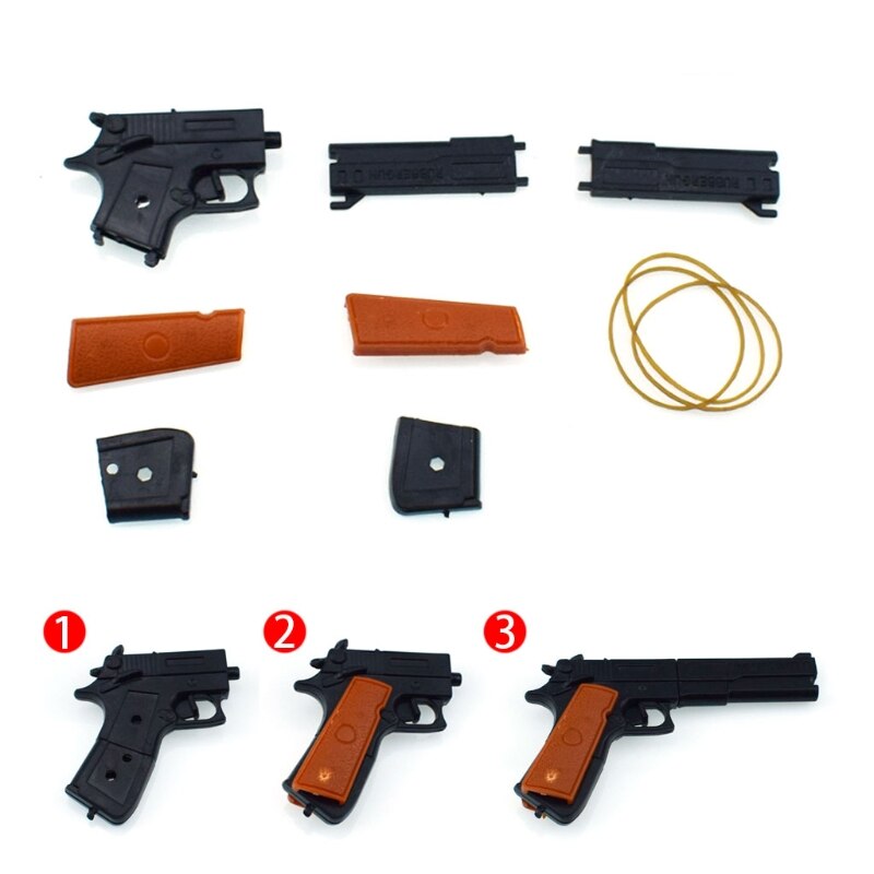 Classic Assembly Rubber Band Gun Toy