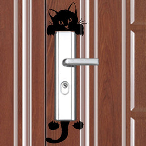 Lovely Cat Switch Wall Stickers