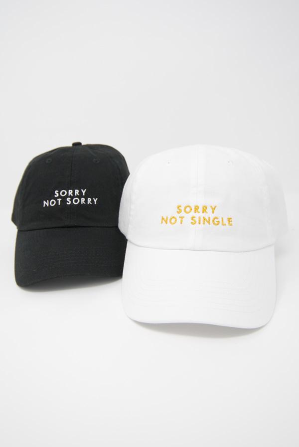 Sorry Not Single | Sorry Not Sorry - Bachelorette party dad hats