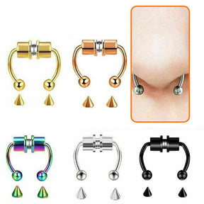 Magnetic Non-Piercing Fake Nose Rings