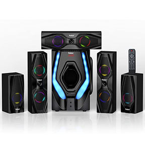 Bobtot Home Theater Systems Surround Sound Speakers - 1200 Watts 10 inch Subwoofer 5.1/2.1 Channel Audio Stereo System with HDMI ARC Optical Bluetooth Input for 4K TV Ultra HD AV DVD FM Radio USB